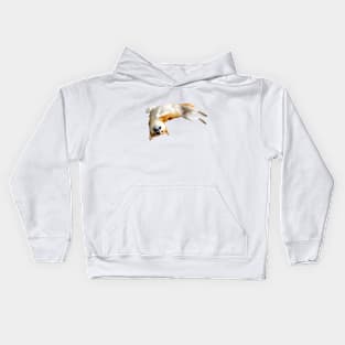 Lilly the Shiba Inu Belly Rub Kids Hoodie